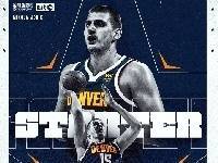 掘金官推祝贺约基奇：连续两年全明星首发 接下来连续两年MVP？