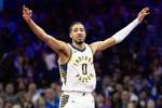 哈利伯顿本赛季前15战拿下至少375分175助 NBA历史第4位！